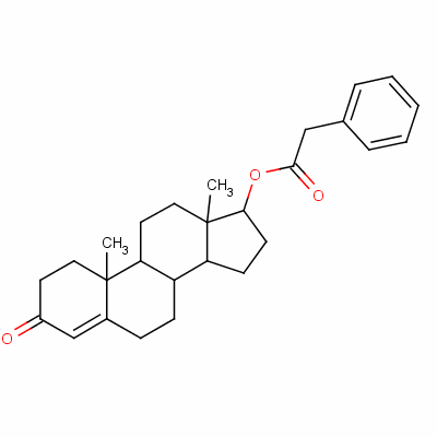 Testosterone phenylacetateStructure,5704-03-0Structure Testosterone phenylacetate Structure,5704-03-0Structure