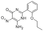6-Amino-5-nitroso-2-(2-propoxyphenyl)-4(1h)-pyrimidinoneStructure,57075-57-7Structure 6-Amino-5-nitroso-2-(2-propoxyphenyl)-4(1h)-pyrimidinone Structure,57075-57-7Structure