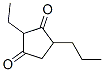 2-Ethyl-4-propyl-1,3-cyclopentanedioneStructure,57157-04-7Structure 2-Ethyl-4-propyl-1,3-cyclopentanedione Structure,57157-04-7Structure