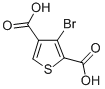 3-Bromothiophen-2,4-dicarboxylic acidStructure,57233-98-4Structure 3-Bromothiophen-2,4-dicarboxylic acid Structure,57233-98-4Structure