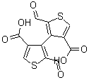 2,2’-Diformyl (3,3’-bithiophene)-4,4’-dicarboxylicacidStructure,57234-00-1Structure 2,2’-Diformyl (3,3’-bithiophene)-4,4’-dicarboxylicacid Structure,57234-00-1Structure
