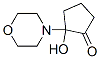 Cyclopentanone,2-hydroxy-2-(4-morpholinyl)-(9ci)Structure,57234-11-4Structure Cyclopentanone,2-hydroxy-2-(4-morpholinyl)-(9ci) Structure,57234-11-4Structure