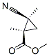 Cyclopropanecarboxylic acid,2-cyano-1,2-dimethyl-,methyl ester,trans-(9ci)Structure,57234-25-0Structure Cyclopropanecarboxylic acid,2-cyano-1,2-dimethyl-,methyl ester,trans-(9ci) Structure,57234-25-0Structure