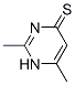 4(1H)-pyrimidinethione,2,6-dimethyl-(9ci)Structure,57235-36-6Structure 4(1H)-pyrimidinethione,2,6-dimethyl-(9ci) Structure,57235-36-6Structure