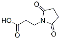 3-(2,5-Dioxopyrrolidin-1-yl)propanoic acidStructure,5724-76-5Structure 3-(2,5-Dioxopyrrolidin-1-yl)propanoic acid Structure,5724-76-5Structure