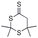 2,2,6,6-Tetramethyl-1,3-dithiane-4-thioneStructure,57274-32-5Structure 2,2,6,6-Tetramethyl-1,3-dithiane-4-thione Structure,57274-32-5Structure