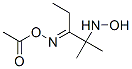 2-Hydroxyamino-2-methyl-3-pentanoneoximeacetateStructure,57338-32-6Structure 2-Hydroxyamino-2-methyl-3-pentanoneoximeacetate Structure,57338-32-6Structure