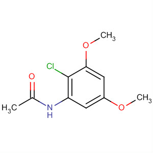 N-(2-氯-3,5-二甲氧基苯基)乙酰胺結(jié)構(gòu)式_573704-48-0結(jié)構(gòu)式