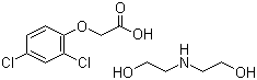 2,4-Dichlorophenoxyacetic acid diethanolamine saltStructure,5742-19-8Structure 2,4-Dichlorophenoxyacetic acid diethanolamine salt Structure,5742-19-8Structure