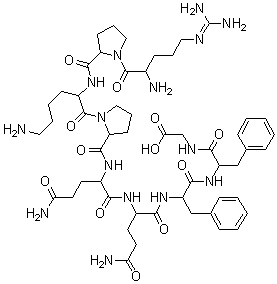 Substance P (1-9)結(jié)構(gòu)式_57468-17-4結(jié)構(gòu)式