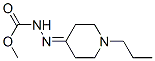 Hydrazinecarboxylic acid,(1-propyl-4-piperidinylidene)-,methyl ester (9ci)Structure,574720-10-8Structure Hydrazinecarboxylic acid,(1-propyl-4-piperidinylidene)-,methyl ester (9ci) Structure,574720-10-8Structure