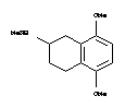 2-(Methylamino)-5,8-dimethoxy-1,2,3,4-tetrahydronaphthaleneStructure,57547-37-2Structure 2-(Methylamino)-5,8-dimethoxy-1,2,3,4-tetrahydronaphthalene Structure,57547-37-2Structure