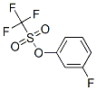 M-fluorophenyl trifluoromethanesulfonateStructure,57606-65-2Structure M-fluorophenyl trifluoromethanesulfonate Structure,57606-65-2Structure
