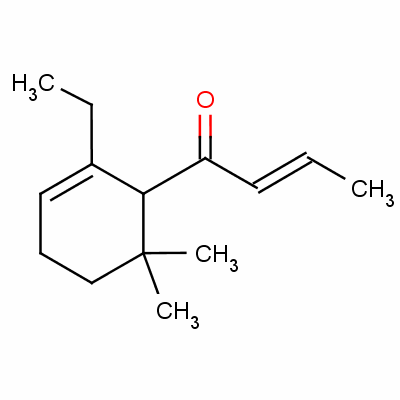(E)-1-(2-ethyl-6,6-dimethyl-2-cyclohexen-1-yl)-2-buten-1-oneStructure,57934-99-3Structure (E)-1-(2-ethyl-6,6-dimethyl-2-cyclohexen-1-yl)-2-buten-1-one Structure,57934-99-3Structure