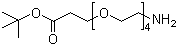 H2N-PEG4-tBu結構式_581065-95-4結構式