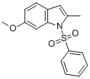 6-Methoxy-2-methyl-1-(phenylsulfonyl)-1h-indoleStructure,582319-12-8Structure 6-Methoxy-2-methyl-1-(phenylsulfonyl)-1h-indole Structure,582319-12-8Structure