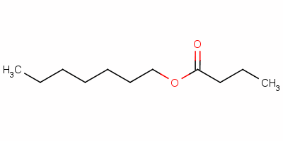 丁酸庚酯結(jié)構式_5870-93-9結(jié)構式