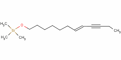 (E)-(7-dodecen-9-ynyloxy)trimethylsilaneStructure,58763-69-2Structure (E)-(7-dodecen-9-ynyloxy)trimethylsilane Structure,58763-69-2Structure