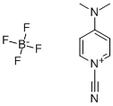 N-氰-4-二甲氨基-吡啶四氟硼酸鹽結(jié)構(gòu)式_59016-56-7結(jié)構(gòu)式
