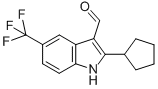 1H-indole-3-carboxaldehyde,2-cyclopentyl-5-(trifluoromethyl)-(9ci)Structure,591720-28-4Structure 1H-indole-3-carboxaldehyde,2-cyclopentyl-5-(trifluoromethyl)-(9ci) Structure,591720-28-4Structure