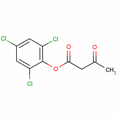 2,4,6-Trichlorophenyl acetoacetateStructure,59225-85-3Structure 2,4,6-Trichlorophenyl acetoacetate Structure,59225-85-3Structure
