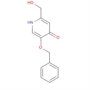 2-(Hydroxymethyl)-5-(phenylmethoxy)-4(1h)-pyridinoneStructure,59281-14-0Structure 2-(Hydroxymethyl)-5-(phenylmethoxy)-4(1h)-pyridinone Structure,59281-14-0Structure