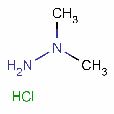 1,1-Dimethylhydrazine hydrochlorideStructure,593-82-8Structure 1,1-Dimethylhydrazine hydrochloride Structure,593-82-8Structure