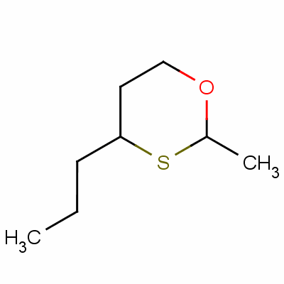 (Z)-2-甲基-4-丙基-1,3-氧硫雜環(huán)己烷結(jié)構(gòu)式_59323-76-1結(jié)構(gòu)式