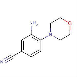 3-Amino-4-morpholinobenzonitrileStructure,59504-49-3Structure 3-Amino-4-morpholinobenzonitrile Structure,59504-49-3Structure