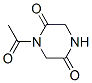2,5-Piperazinedione,1-acetyl-(6ci,9ci)Structure,59595-18-5Structure 2,5-Piperazinedione,1-acetyl-(6ci,9ci) Structure,59595-18-5Structure