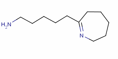 3,4,5,6-Tetrahydro-2h-azepine-7-pentylamineStructure,5960-99-6Structure 3,4,5,6-Tetrahydro-2h-azepine-7-pentylamine Structure,5960-99-6Structure