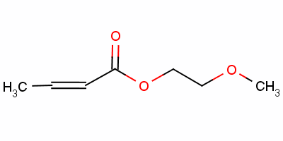 2-Methoxyethyl 2-butenoateStructure,59609-46-0Structure 2-Methoxyethyl 2-butenoate Structure,59609-46-0Structure