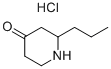 2-Propylpiperidin-4-one HCl；2-propylpiperidin-4-one hydrochloride Structure,59663-72-8Structure