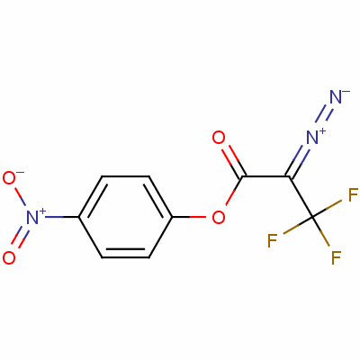 4-Nitrophenyl-2-diazo-3,3,3-trifluoropropionateStructure,59733-94-7Structure 4-Nitrophenyl-2-diazo-3,3,3-trifluoropropionate Structure,59733-94-7Structure