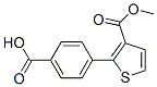 4-(3-(Methoxycarbonyl)thiophen-2-yl)benzoic acidStructure,597565-47-4Structure 4-(3-(Methoxycarbonyl)thiophen-2-yl)benzoic acid Structure,597565-47-4Structure