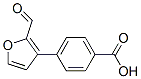 4-(2-Formylfuran-3-yl)benzoic acidStructure,597565-49-6Structure 4-(2-Formylfuran-3-yl)benzoic acid Structure,597565-49-6Structure