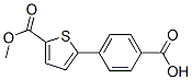 4-(5-(Methoxycarbonyl)thiophen-2-yl)benzoic acidStructure,597565-50-9Structure 4-(5-(Methoxycarbonyl)thiophen-2-yl)benzoic acid Structure,597565-50-9Structure