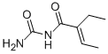 N-(氨基羰基)-2-乙基-2-丁酰胺結(jié)構(gòu)式_5982-97-8結(jié)構(gòu)式