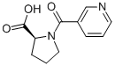 N-(吡啶-3-羰基)-l-脯氨酸結構式_59834-37-6結構式