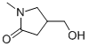 4-(Hydroxymethyl)-1-methylpyrrolidin-2-oneStructure,59887-20-6Structure 4-(Hydroxymethyl)-1-methylpyrrolidin-2-one Structure,59887-20-6Structure