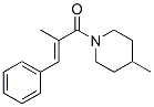 Piperidine,4-methyl-1-(2-methyl-1-oxo-3-phenyl-2-propenyl)-(9ci)Structure,599188-36-0Structure Piperidine,4-methyl-1-(2-methyl-1-oxo-3-phenyl-2-propenyl)-(9ci) Structure,599188-36-0Structure