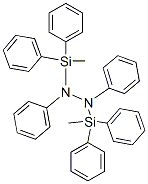 1,2-Bis(methyldiphenylsilyl)-1,2-diphenylhydrazineStructure,5994-98-9Structure 1,2-Bis(methyldiphenylsilyl)-1,2-diphenylhydrazine Structure,5994-98-9Structure