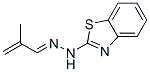 2-Propenal ,2-methyl-,2-benzothiazolylhydrazone(9ci)Structure,59972-83-7Structure 2-Propenal ,2-methyl-,2-benzothiazolylhydrazone(9ci) Structure,59972-83-7Structure