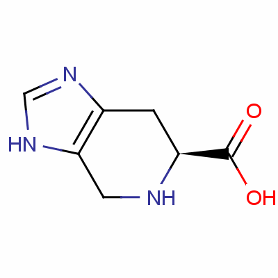 L-4,5,6,7-四氫-1H-咪唑[4,5-c]并吡啶-6-羧酸結(jié)構(gòu)式_59981-63-4結(jié)構(gòu)式