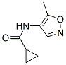 (9ci)-n-(5-甲基-4-異噁唑基)-環(huán)丙烷羧酰胺結構式_600699-38-5結構式