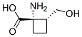 (1s,2r)-(9ci)-1-氨基-2-(羥基甲基)-環(huán)丁烷羧酸結(jié)構(gòu)式_601501-25-1結(jié)構(gòu)式