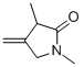 2-Pyrrolidinone,1,3-dimethyl-4-methylene-(9ci)Structure,60205-18-7Structure 2-Pyrrolidinone,1,3-dimethyl-4-methylene-(9ci) Structure,60205-18-7Structure