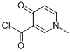 3-Pyridinecarbonyl chloride,1,4-dihydro-1-methyl-4-oxo-(9ci)Structure,60219-04-7Structure 3-Pyridinecarbonyl chloride,1,4-dihydro-1-methyl-4-oxo-(9ci) Structure,60219-04-7Structure