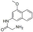 2-Amino-n-(4-methoxy-2-naphtyl)acetamideStructure,60285-93-0Structure 2-Amino-n-(4-methoxy-2-naphtyl)acetamide Structure,60285-93-0Structure