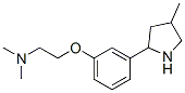 (9ci)-N,N-二甲基-2-[3-(4-甲基-2-吡咯烷)苯氧基]-乙胺結構式_603089-77-6結構式